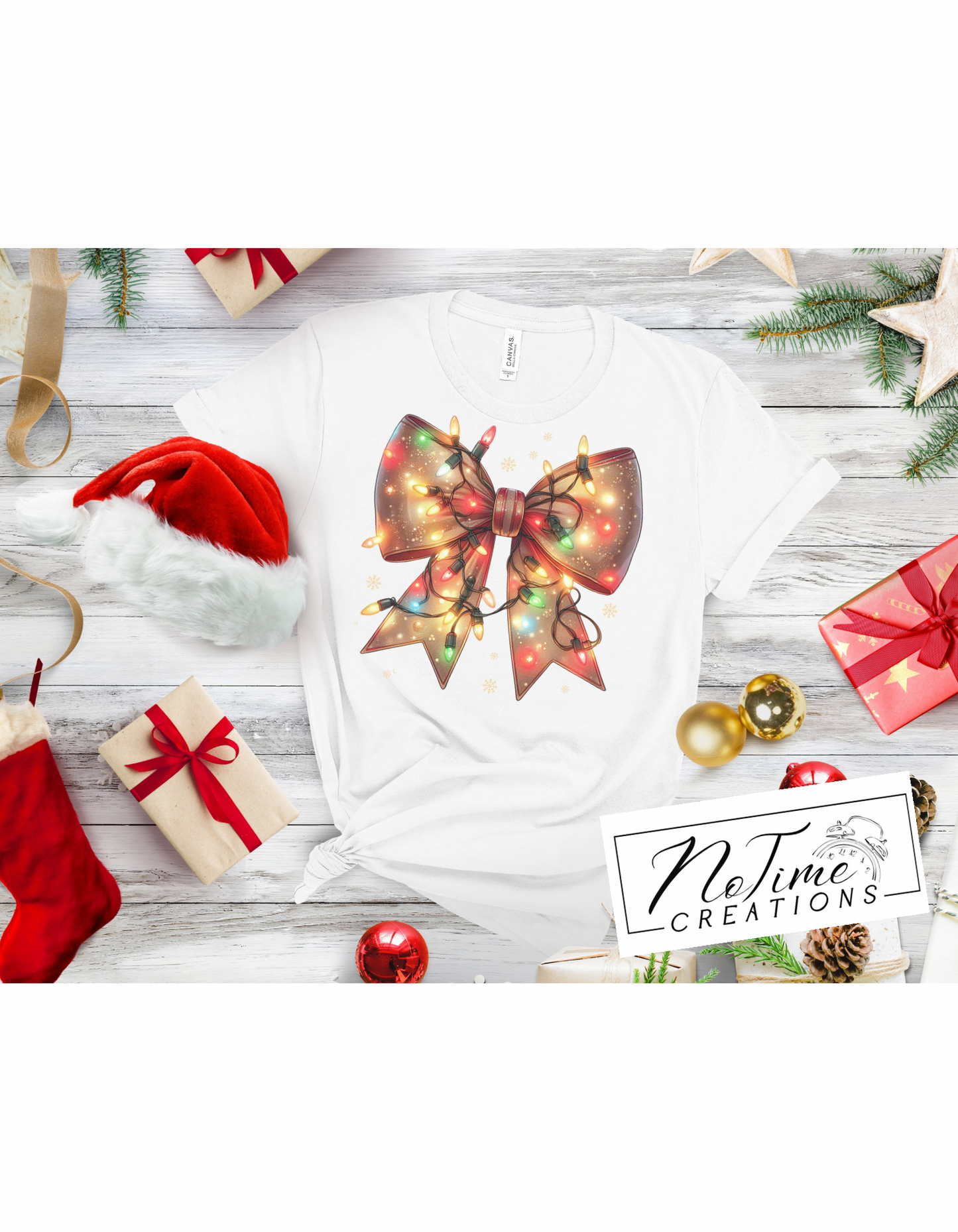 Christmas Bow T-shirt