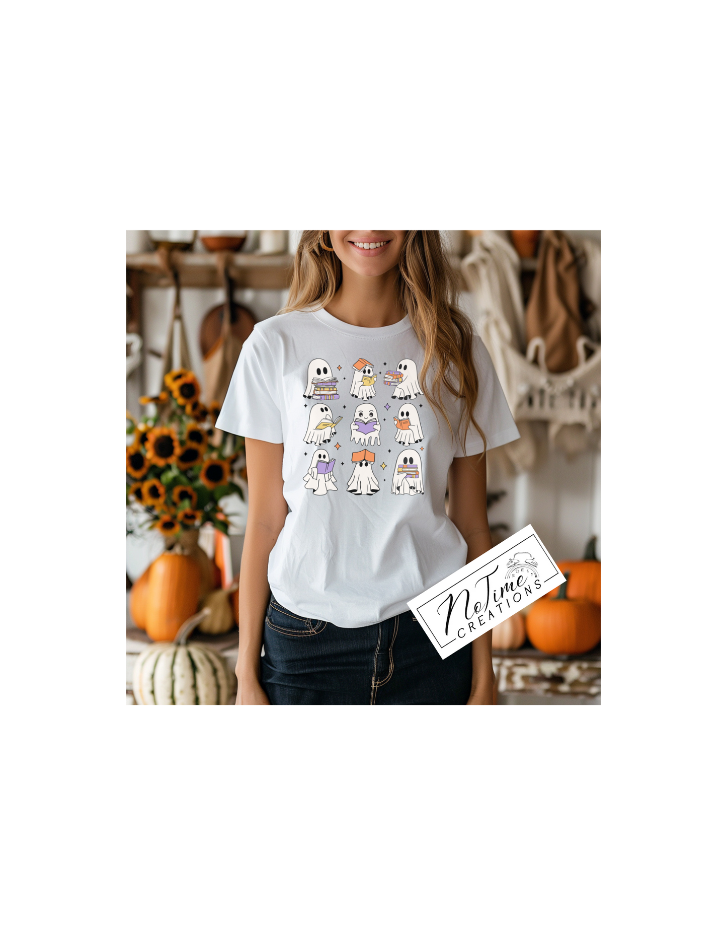 HALLOWEEN GHOSTS T-SHIRT