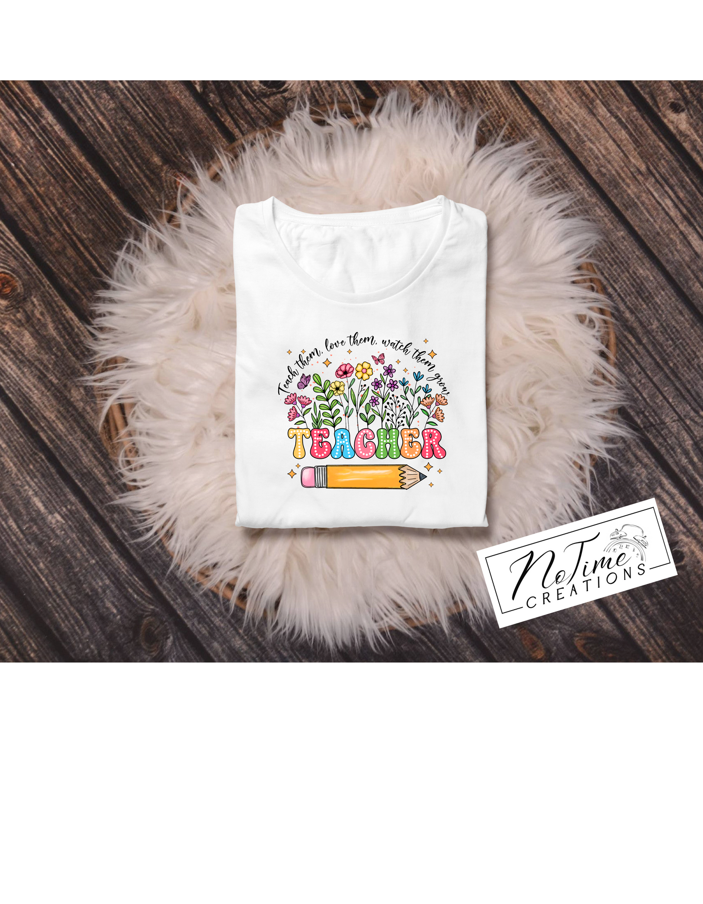 Flower Teacher Shirt