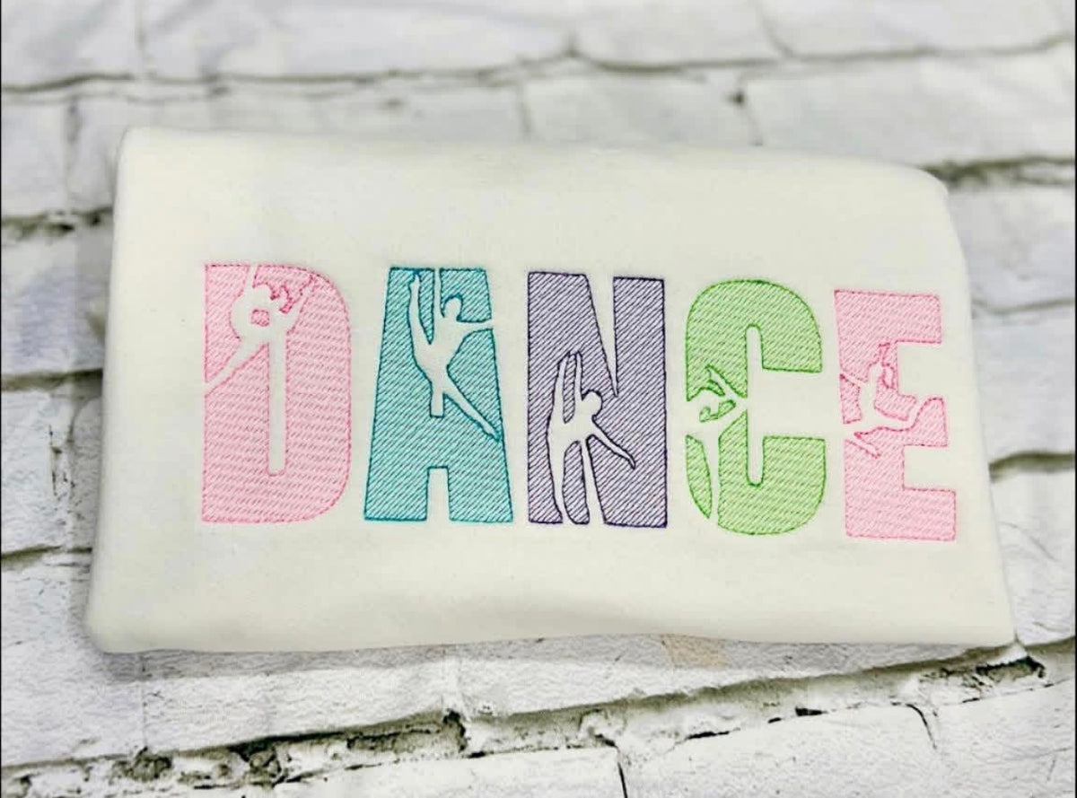 Dance Embroidery Sweater